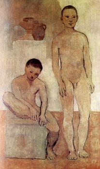 Pablo Picasso : two youths II